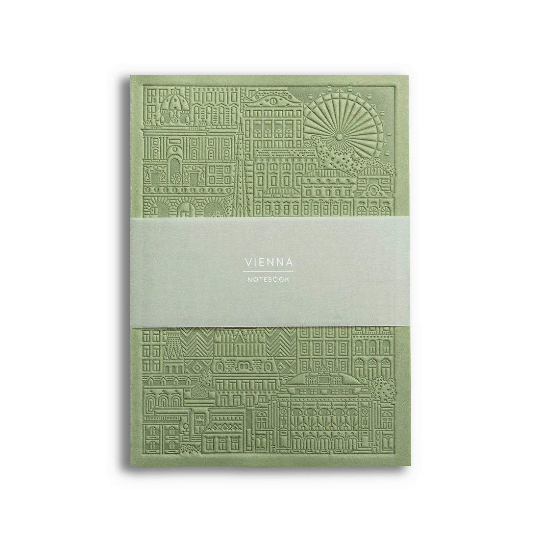 Notizbuch Wien, grün